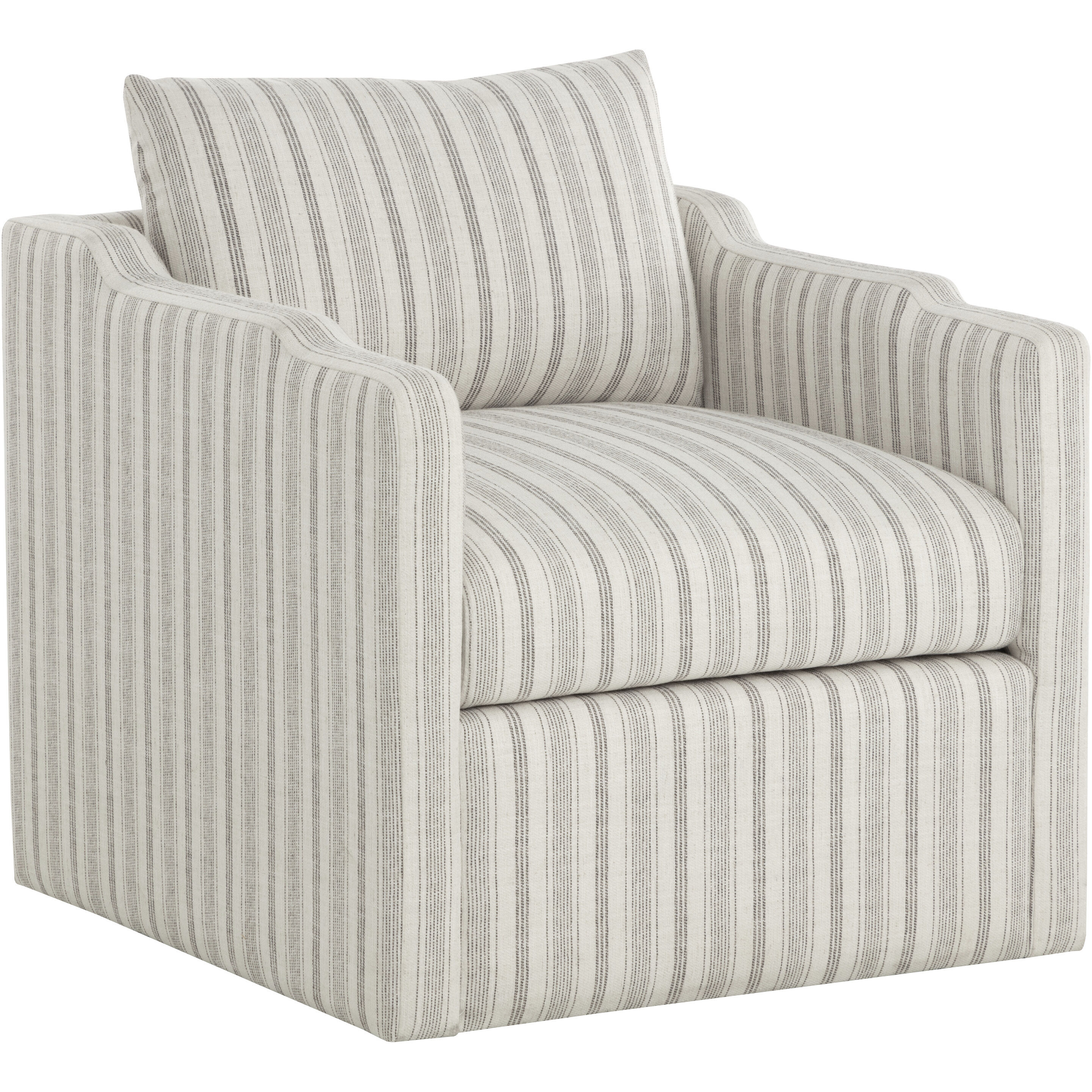 Roosevelt Gifford Script Swivel Lounge Chair